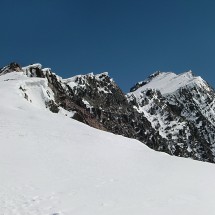 The ridge to the summit of Cerro Vallecitos